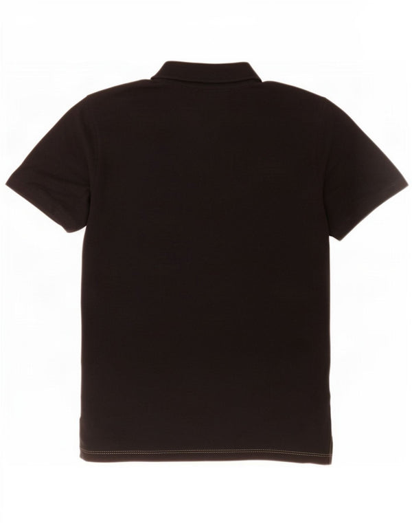 Tricou polo Umbro pentru bărbați, mare, negru, bumbac