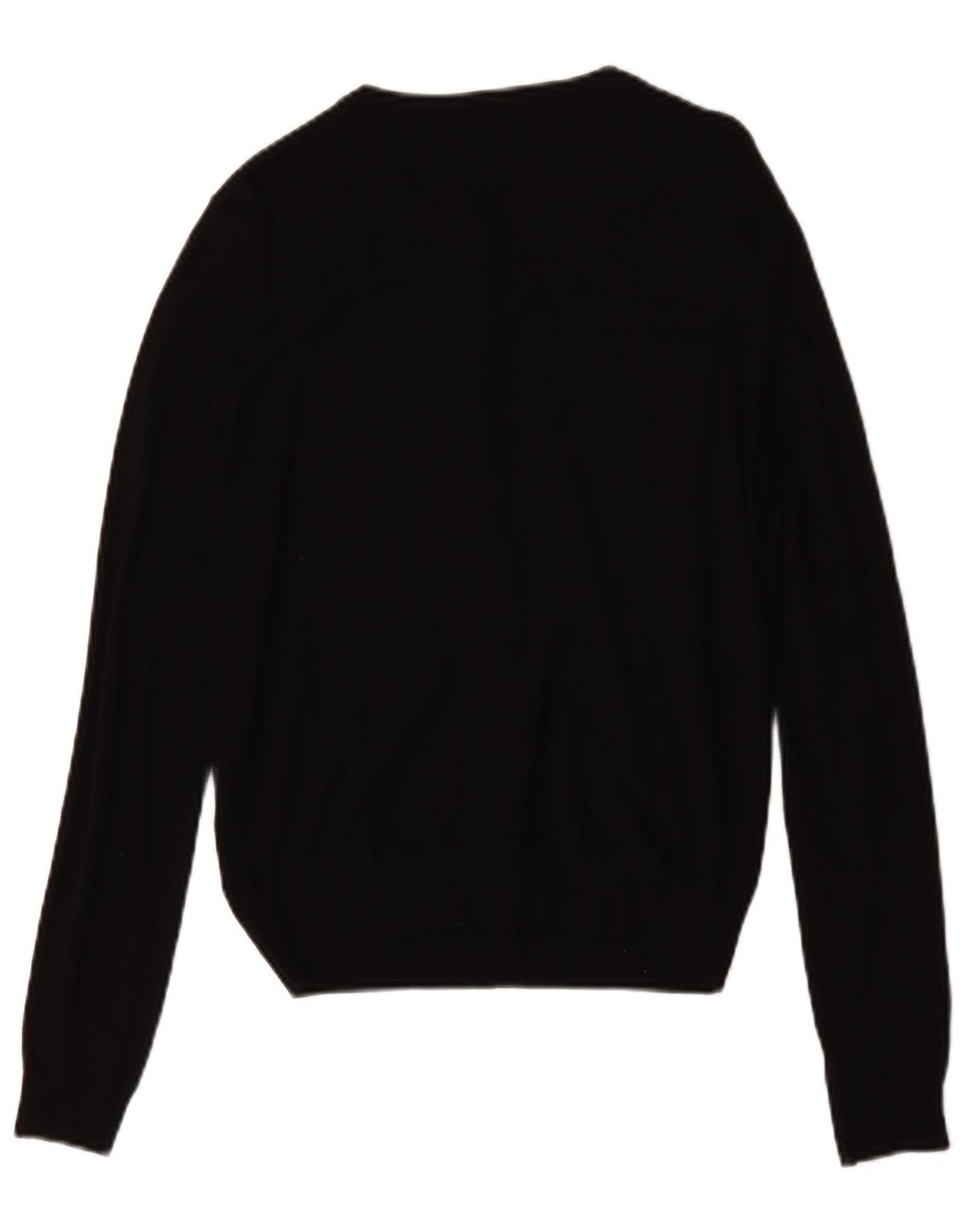 Marks & Spencer Womens Cardigan Sweater UK 12 Medium Black Viscose