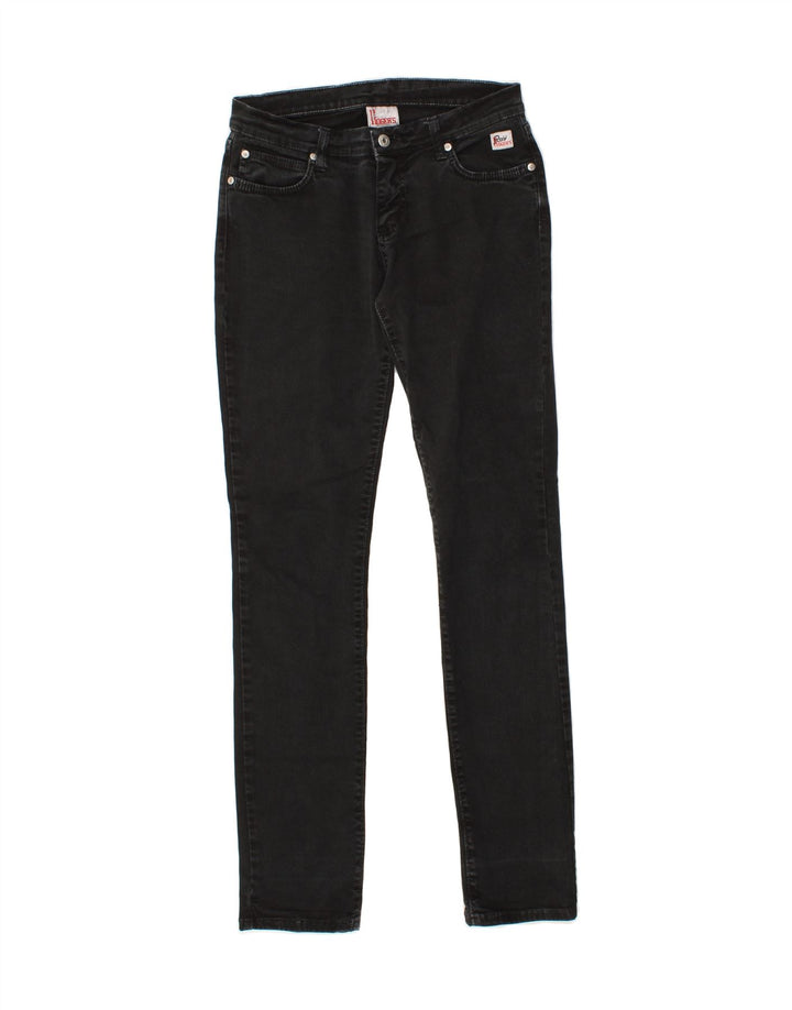 ROY ROGERS Womens Slim Jeans W30 L33  Black Cotton Vintage Roy Rogers and Second-Hand Roy Rogers from Messina Hembry 
