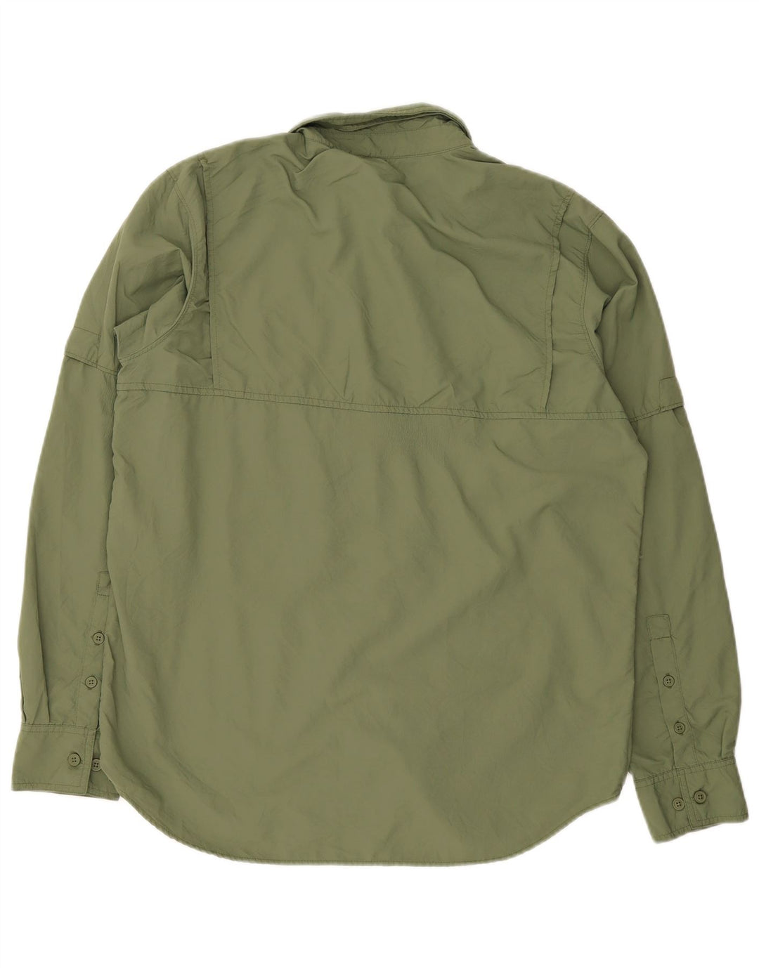 Columbia Mens Omni-Shade Shirt Medium Khaki