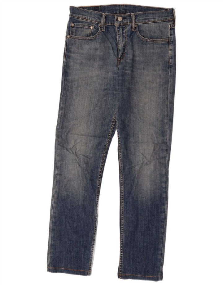 Levi's Uomo 511 Slim Jeans W31 L30 Cotone Blu