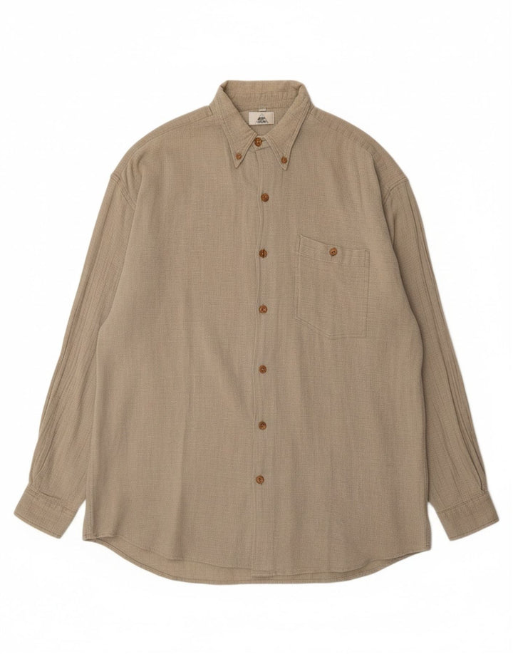 C&A Mens Shirt Size 43/44 XL Grey Cotton Vintage C&A and Second-Hand C&A from Messina Hembry 