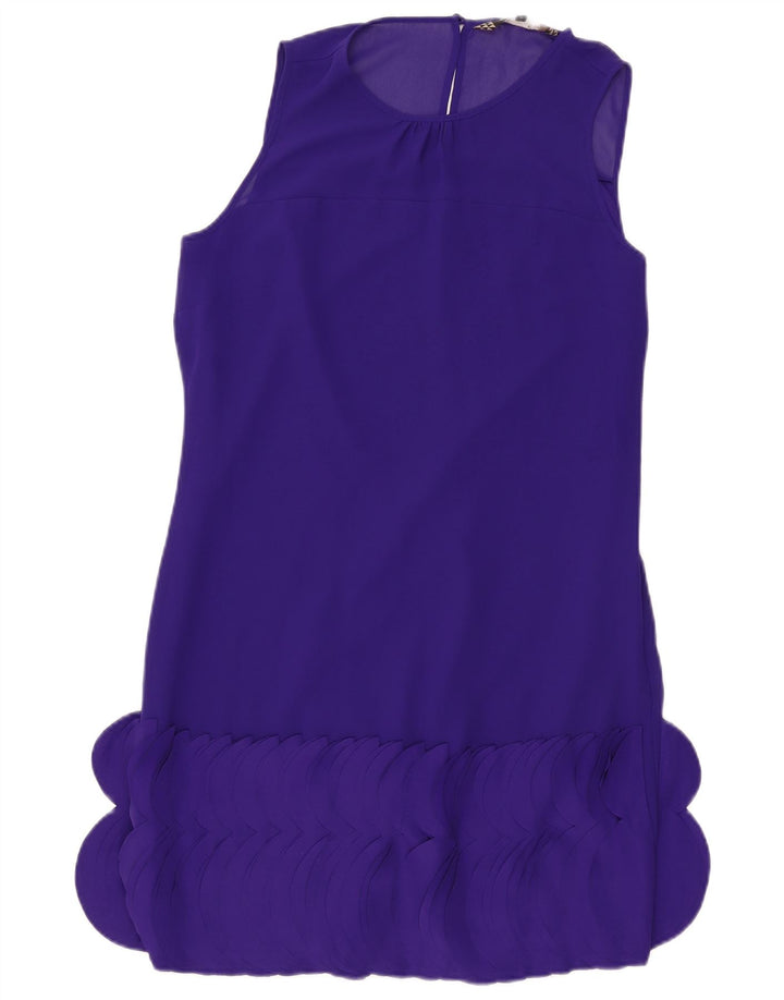 Principles Womens Sleeveless Regular Shift Dress UK 12 Medium Purple