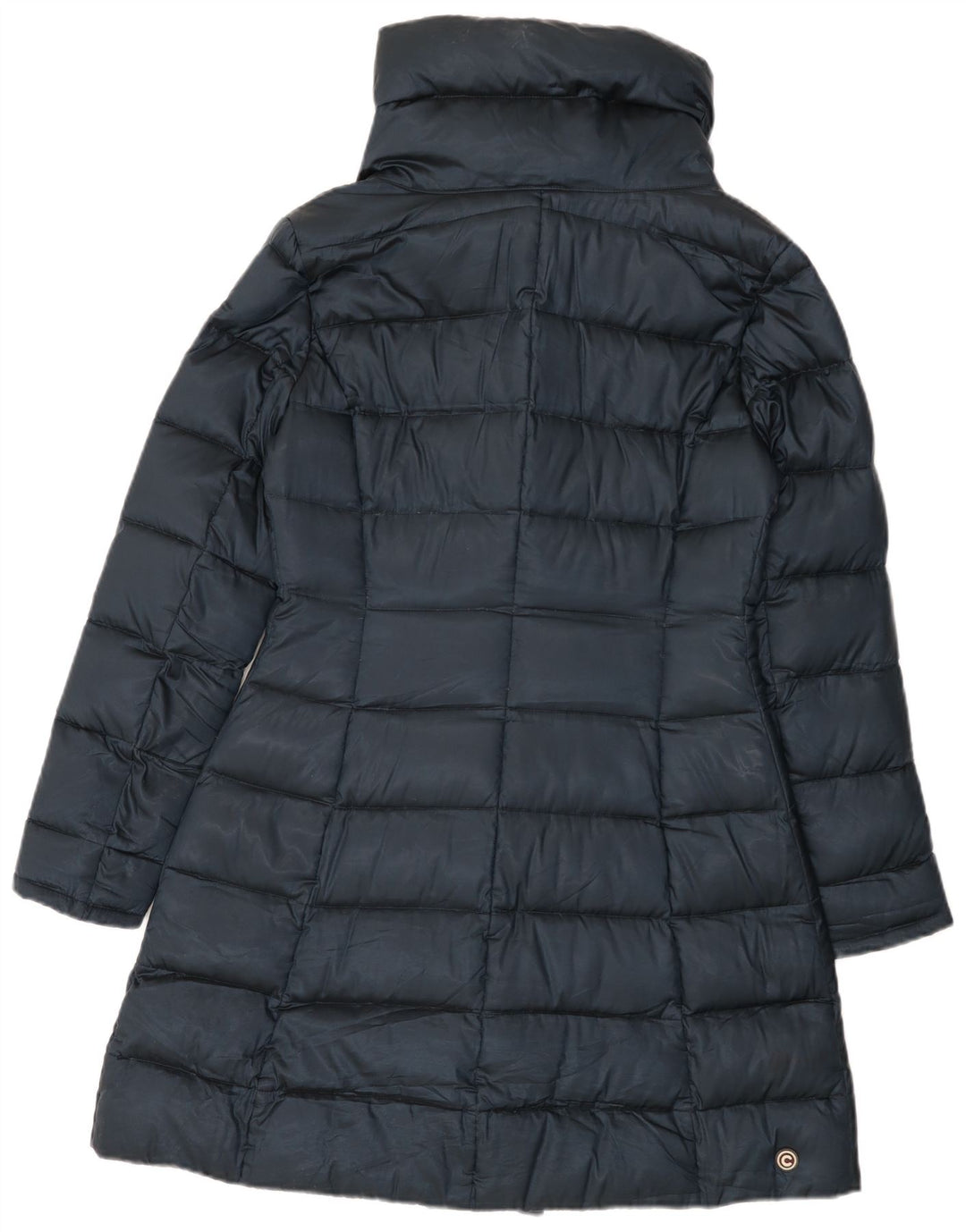 Colmar Womens Padded Coat IT 44 Medium Navy Blue
