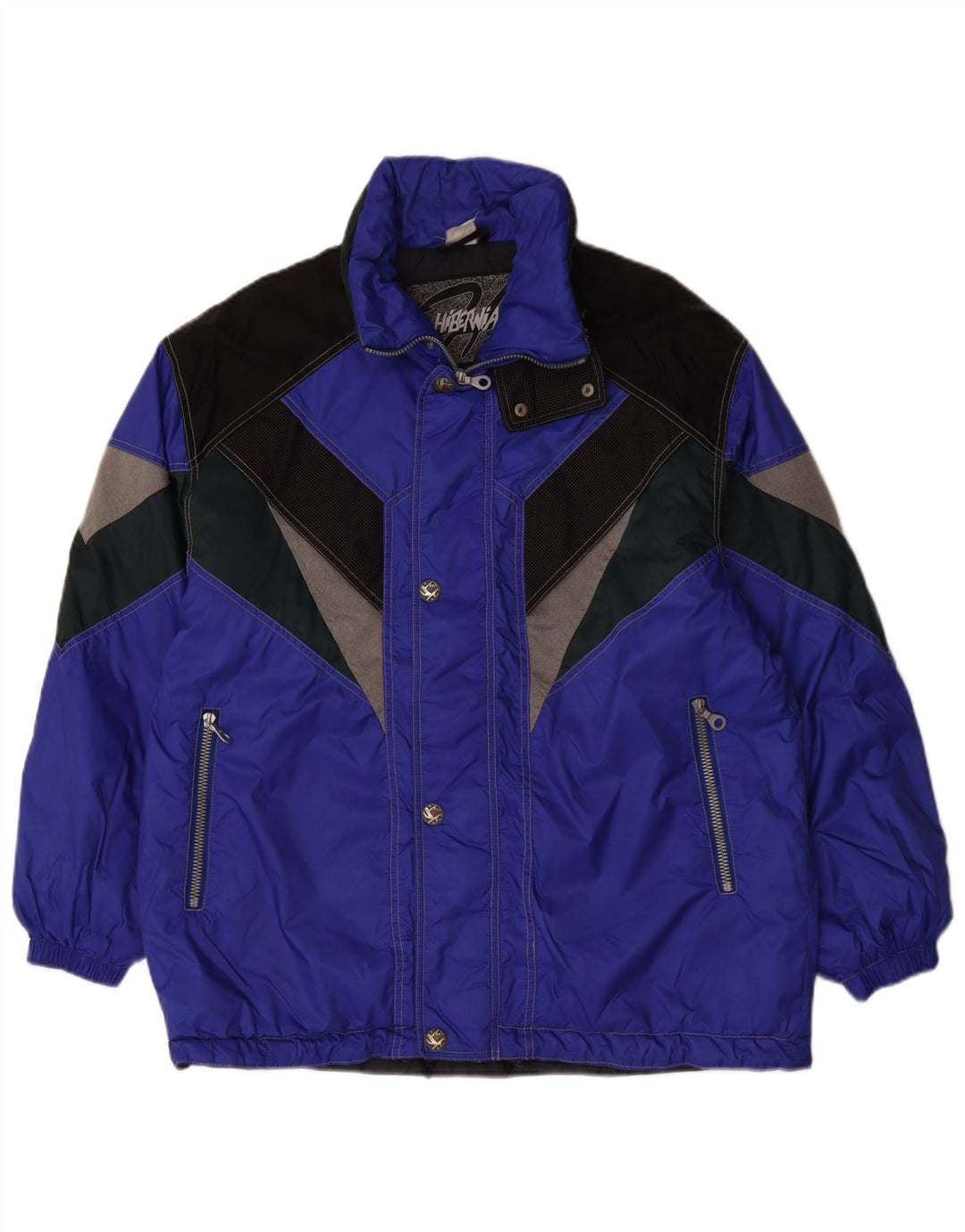Giacca da sci da uomo Hibernia UK 38 Poliammide color block blu medio