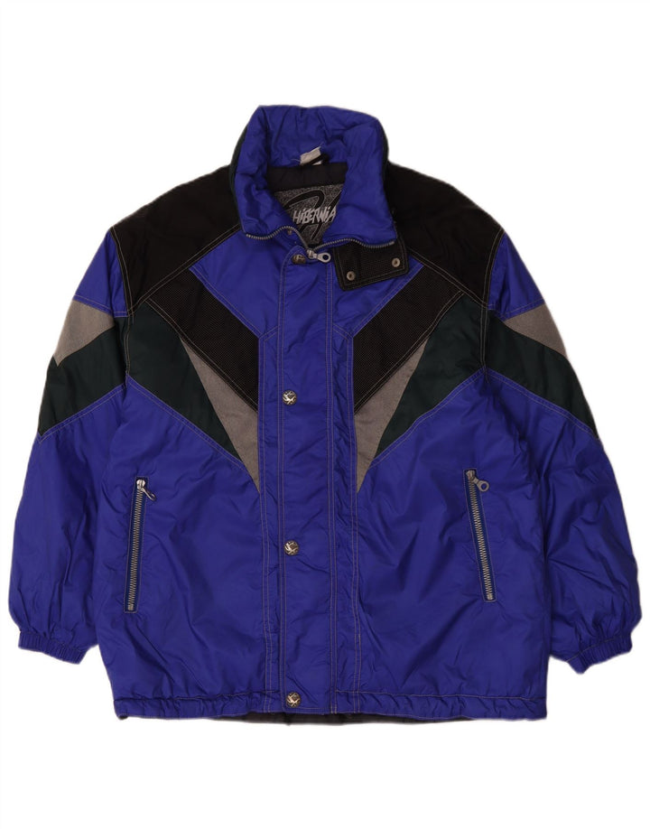 Giacca da sci da uomo Hibernia UK 38 Poliammide color block blu medio