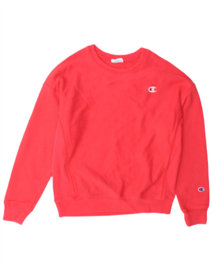 Felpa da uomo Champion Maglione rosa medio