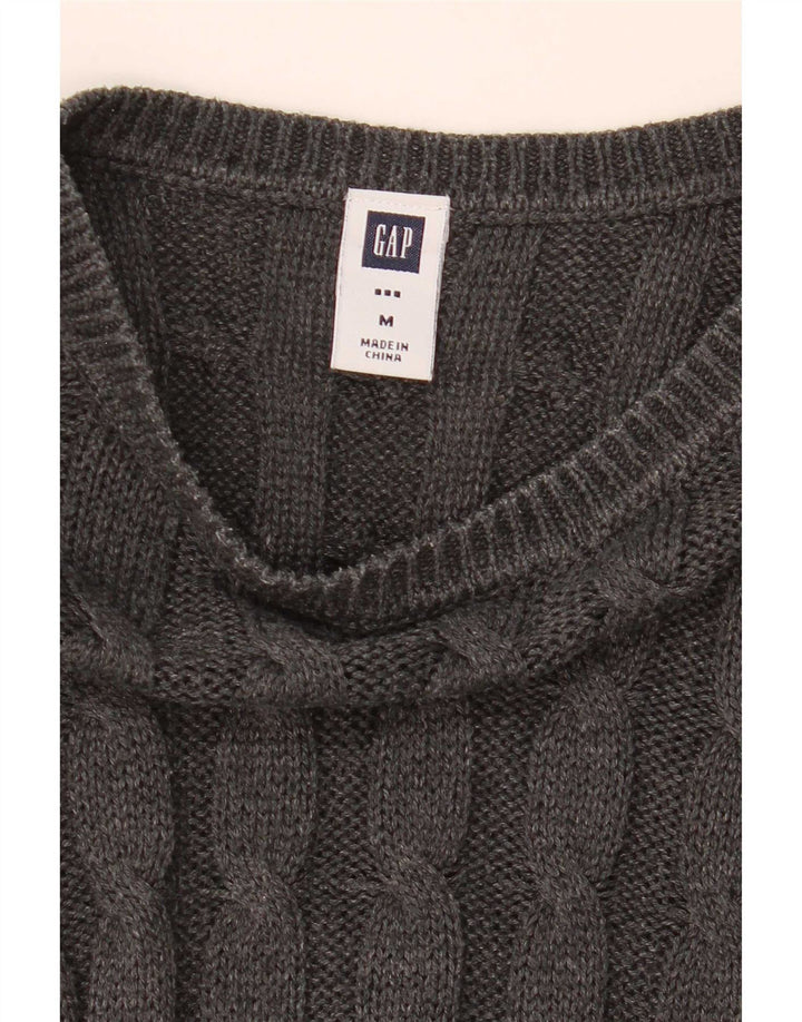 Gap Dame Boat Neck Jumper Sweater UK 14 Medium Grey