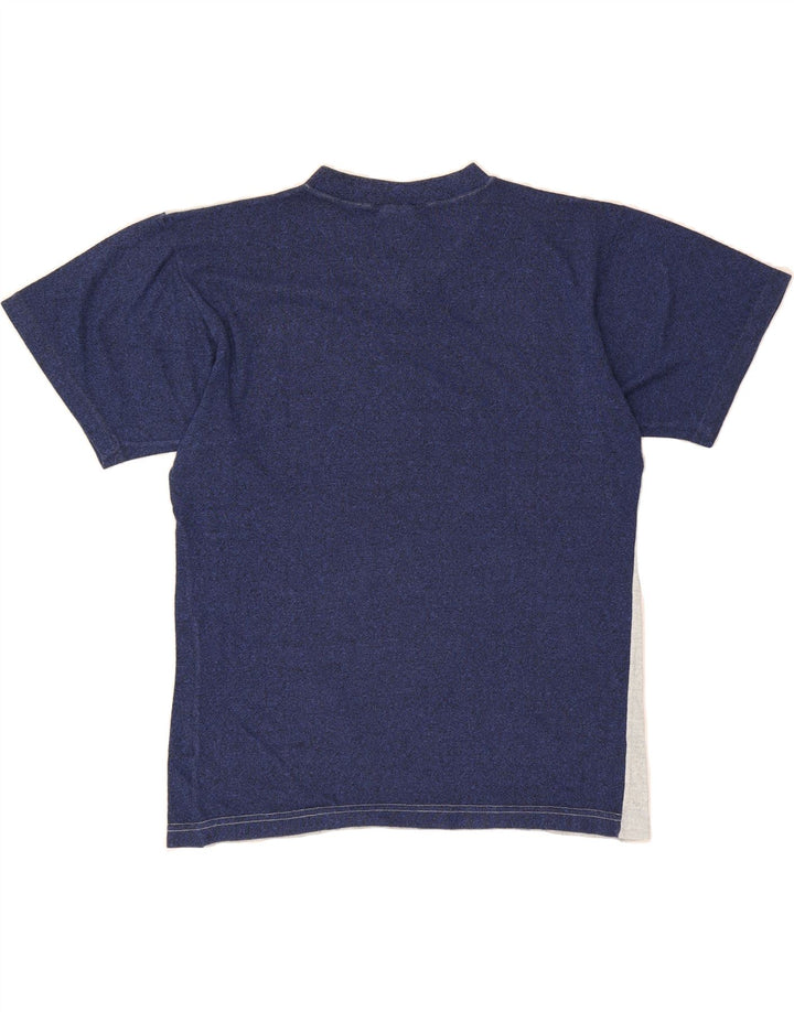 CHAMPION Mens T-Shirt Top Medium Grey Colourblock Cotton Vintage Champion and Second-Hand Champion from Messina Hembry 