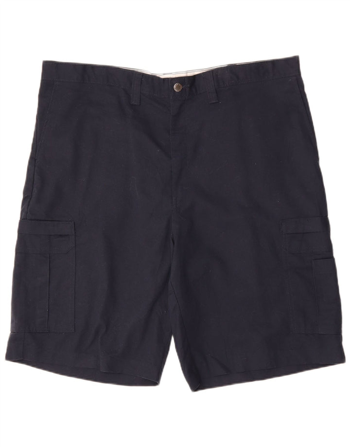 DICKIES Pantaloncini cargo da uomo W42 2XL Poliestere blu navy