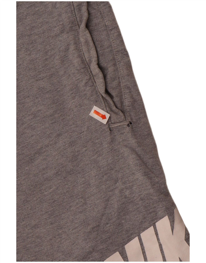 Nike Mens Graphic Sport Shorts Medium  Grey Cotton