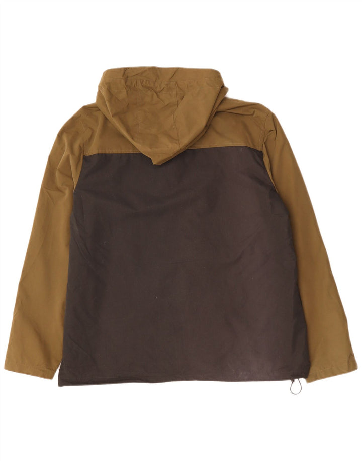 Mountain Warehouse Mens Windbreaker Jacket UK 42 XL Brown Polyester