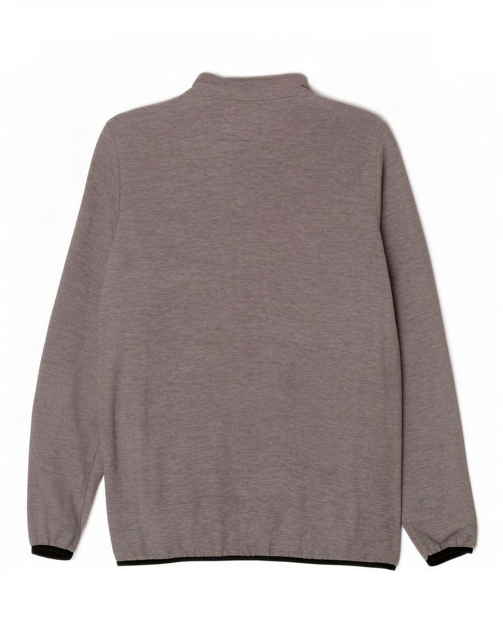 Jack & Jones Boys Fleece Jacket 15-16 Years Grey Colourblock Polyester