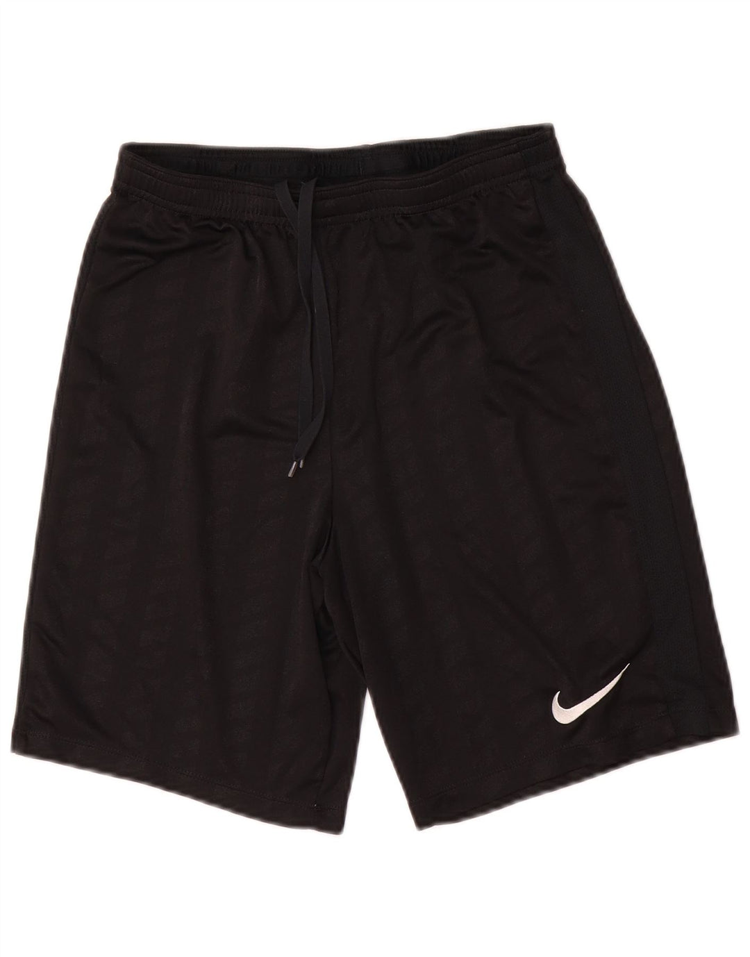 Nike Mens Dri Fit Sport Shorts Small Black Striped Polyester