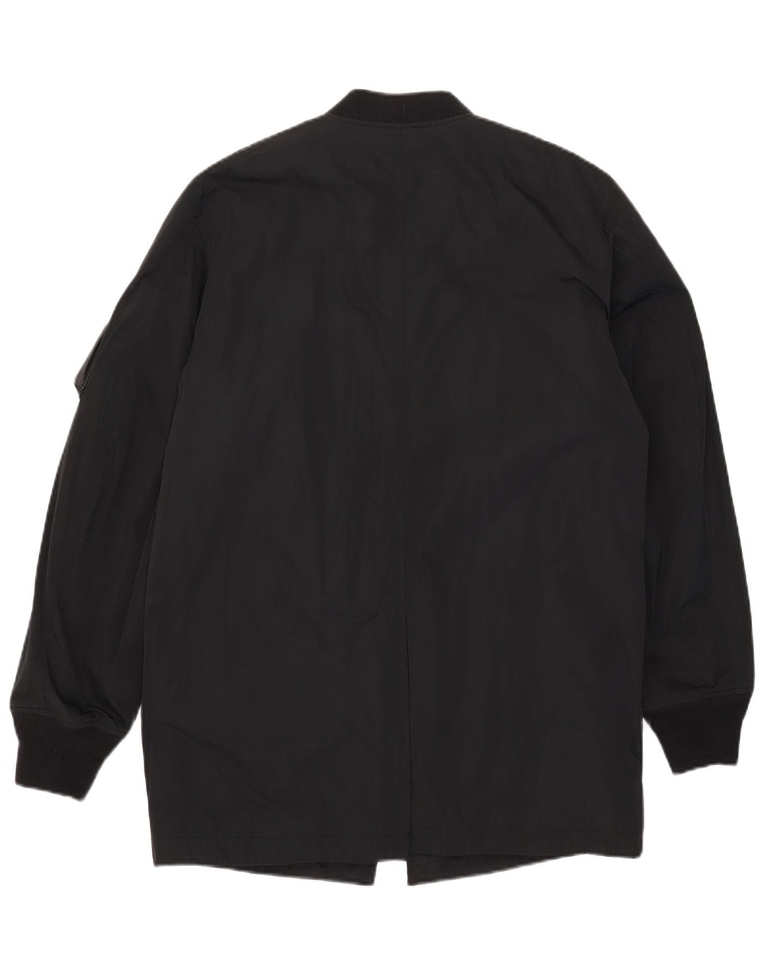 Diesel Womens Parka Jacket UK 16 Large Black Polyester