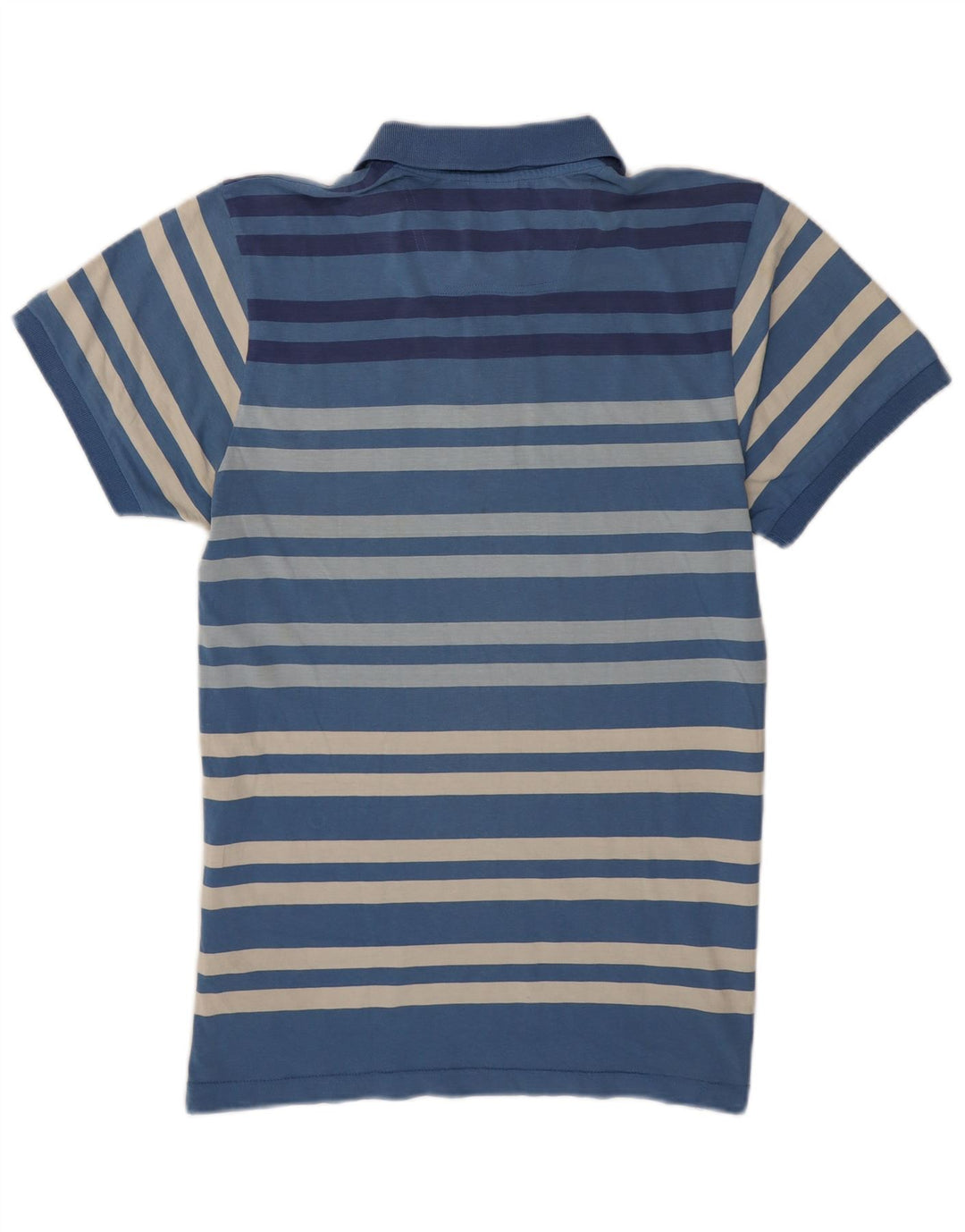 Polo da uomo Puma a righe blu medio