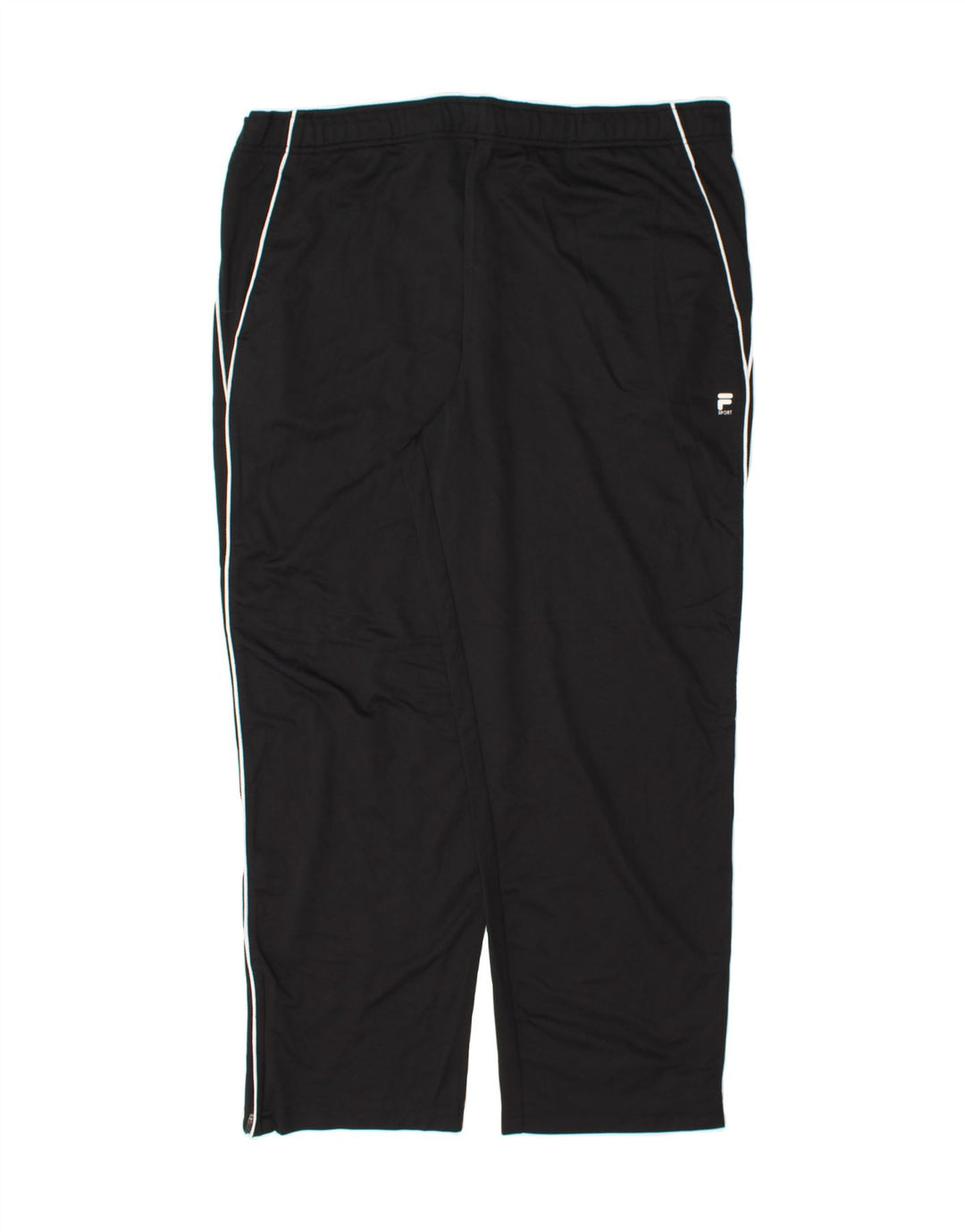 FILA Mens Tracksuit Trousers XL  Black Polyester Vintage Fila and Second-Hand Fila from Messina Hembry 