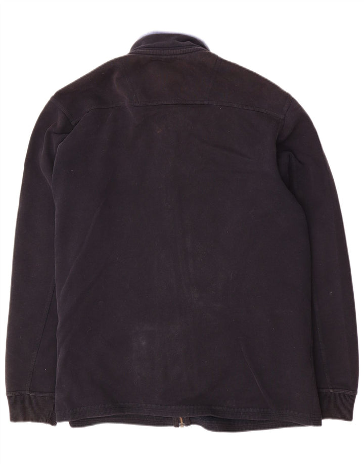 Giacca da ginnastica da uomo Boston Crew, grande, in cotone blu navy