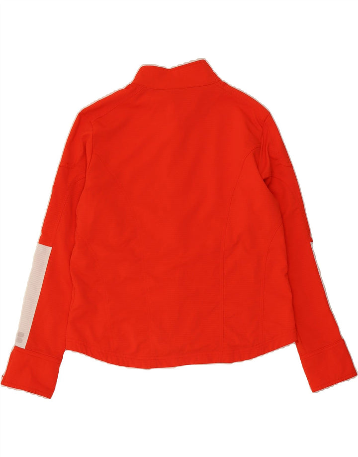 NIKE Womens Tracksuit Top Jacket US 16/18 XL Red Polyester Vintage Nike and Second-Hand Nike from Messina Hembry 