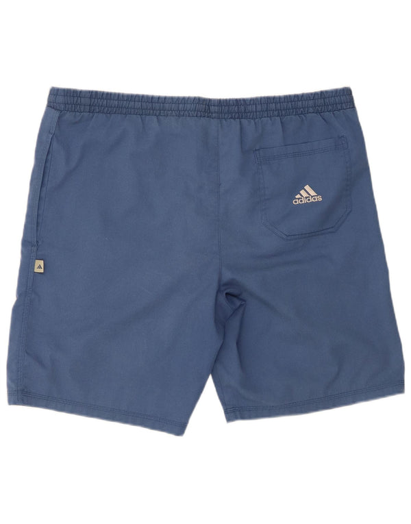 Adidas Mens Sport Shorts Medium Navy Blue Polyester