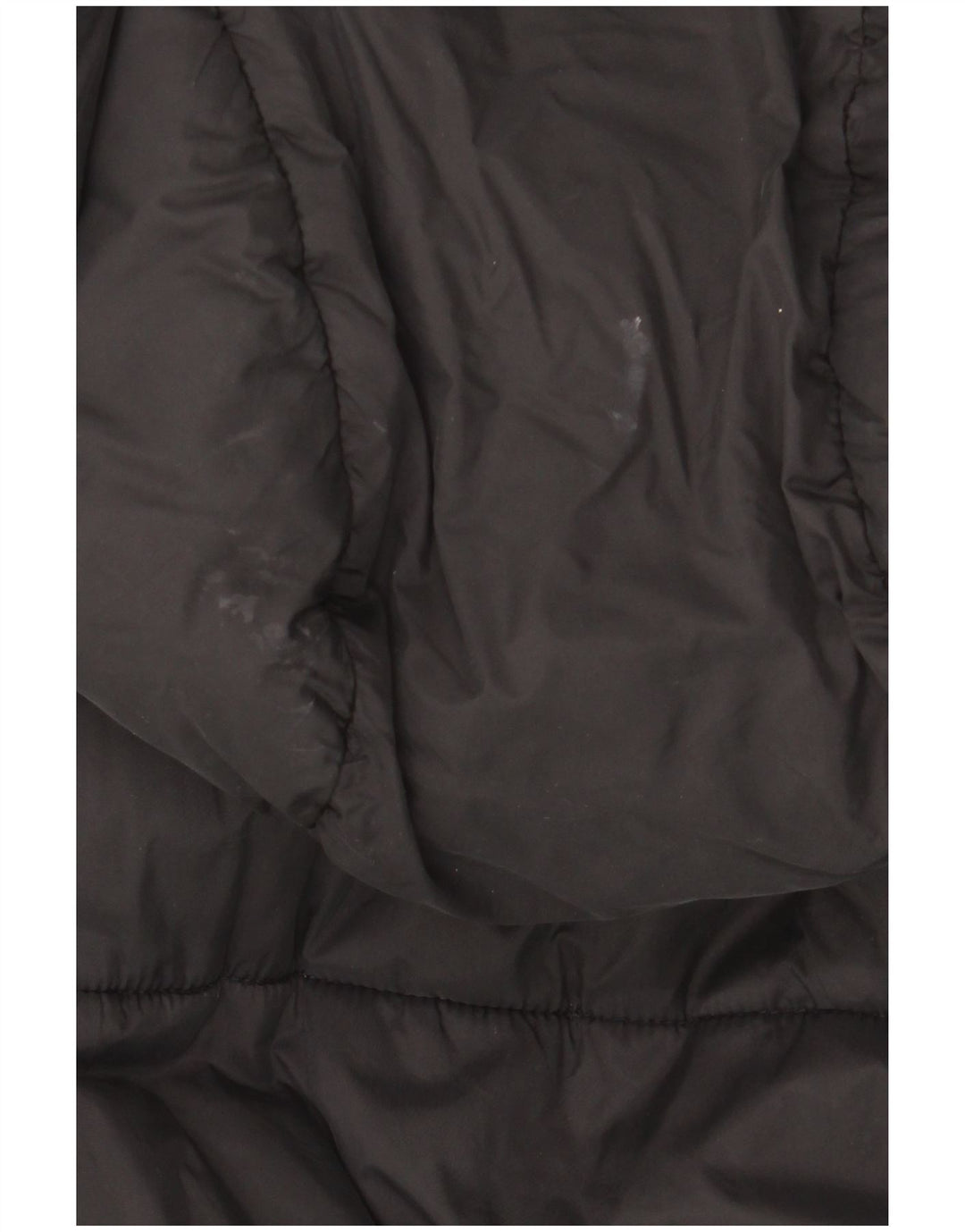 Zara Womens Hooded Oversized Padded Gilet UK 10 Small Black Polyester