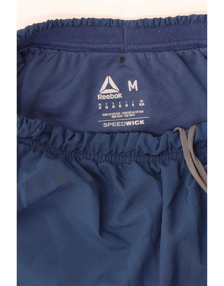 Reebok Mens Speedwick Sport Shorts Medium Navy Blue