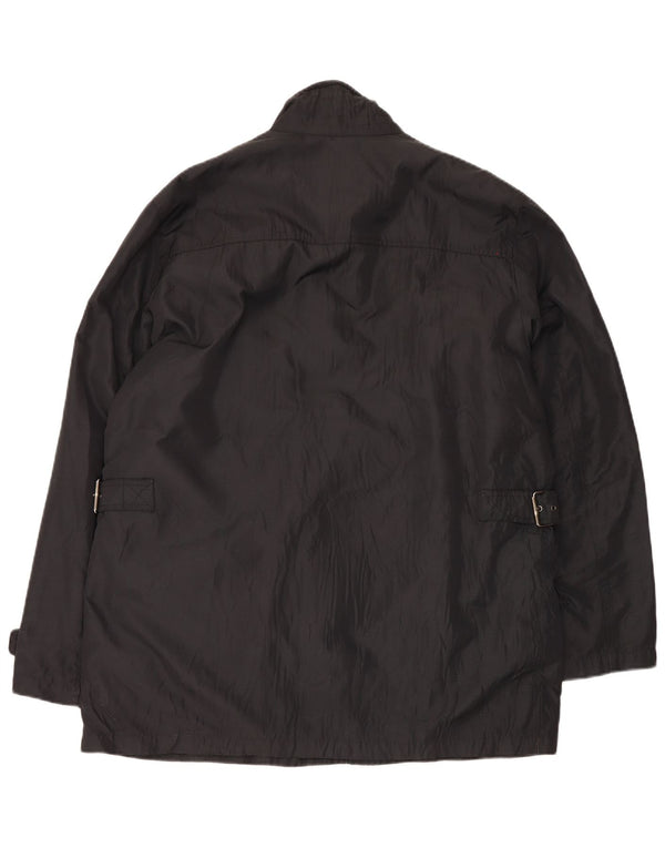 Jaqueta utilitária masculina Mabrun UK 42 XL poliéster preto