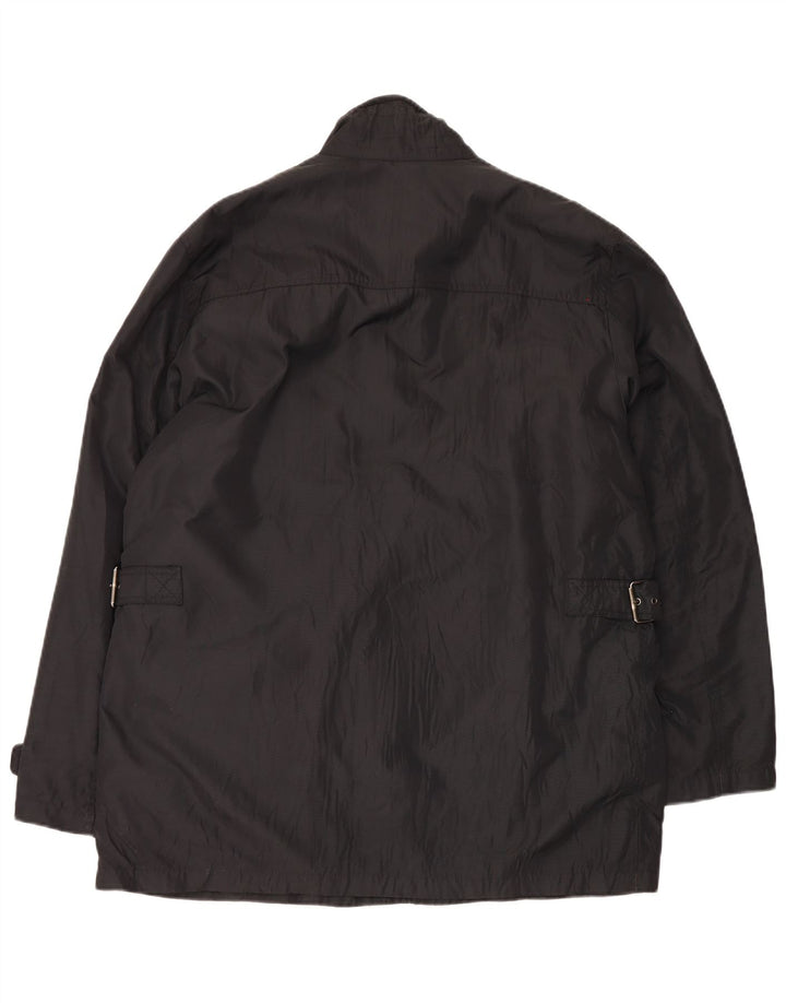 Mabrun Chaqueta utilitaria para hombre UK 42 XL Poliéster negro