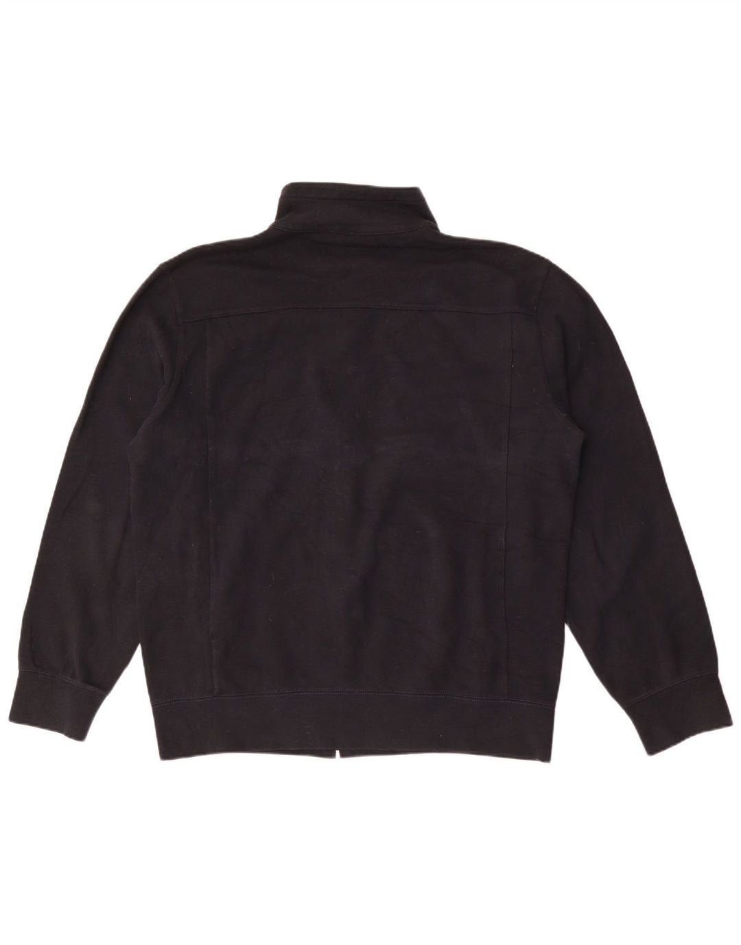Champion Mens Tracksuit Top Jacket 2XL Black Cotton