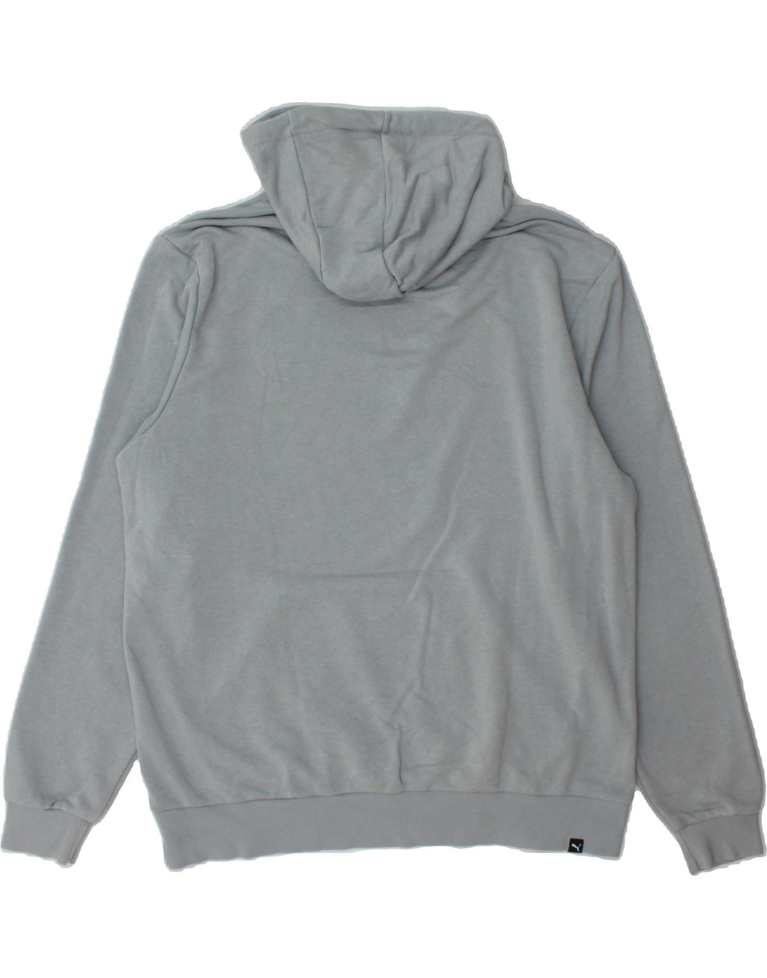 PUMA Mens Graphic Hoodie Jumper XL Grey Vintage Puma and Second-Hand Puma from Messina Hembry 