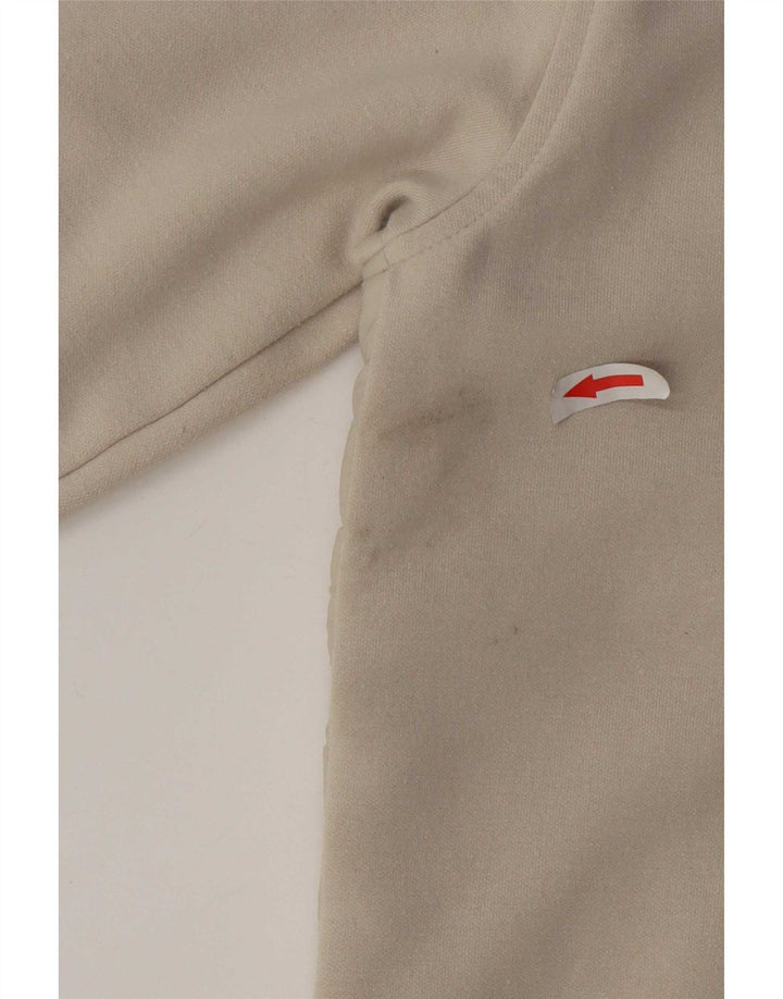 Reiss Mens Cardigan Sweater Medium Beige Cotton