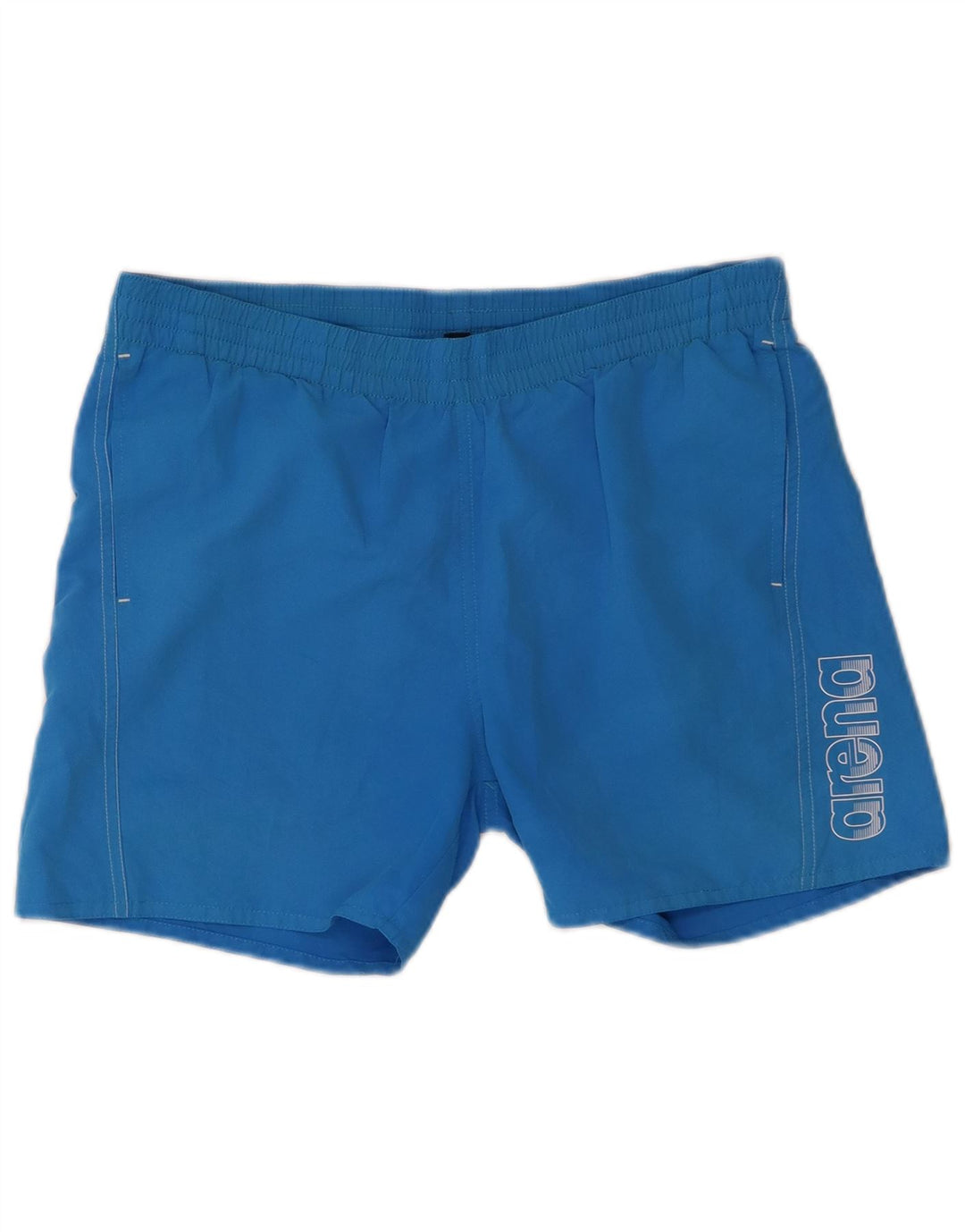 ARENA Mens Graphic Swimming Shorts Medium  Blue