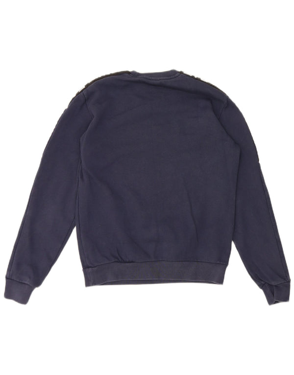 Emporio Armani Herren Grafik-Sweatshirt-Pullover XS Marineblau Farbblock