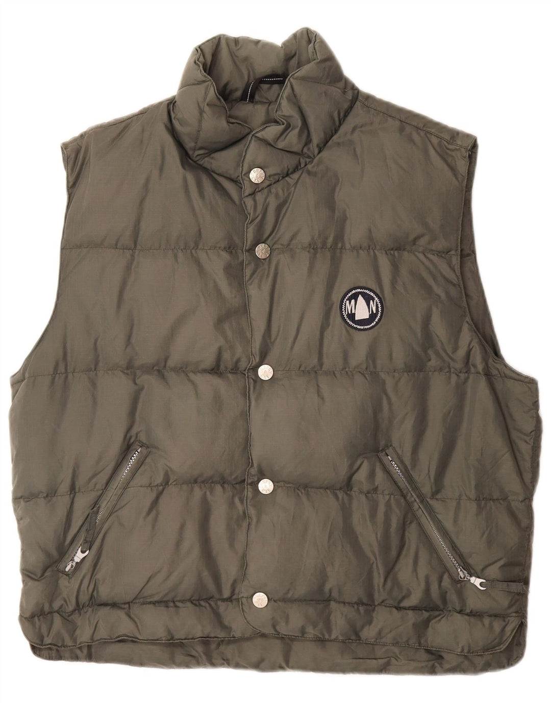 Murphy & Nye Mens Padded Gilet UK 38 Medium Grey