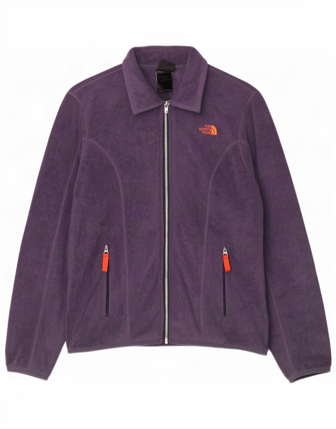 The North Face Womens Liner Fleece Jacket UK 10 Small Purple Polyester