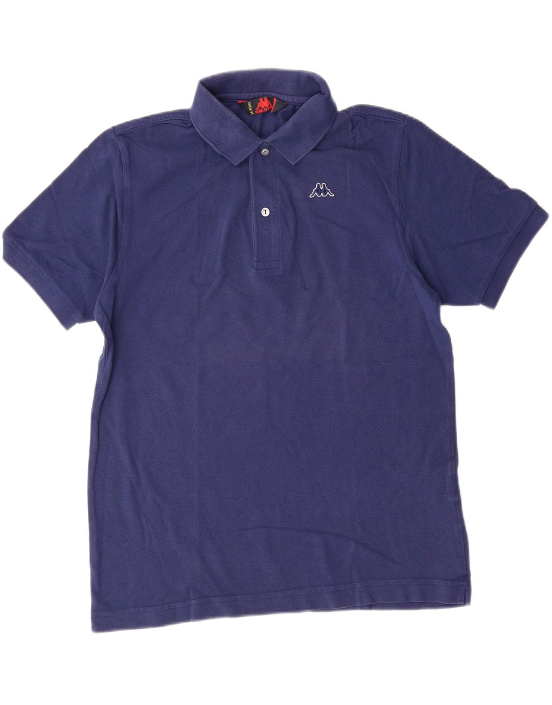 KAPPA Mens Polo Shirt Small Navy Blue Cotton