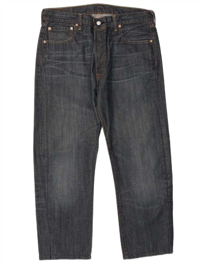 Męskie jeansy Levi's 501 Straight W36 L27 Niebieskie