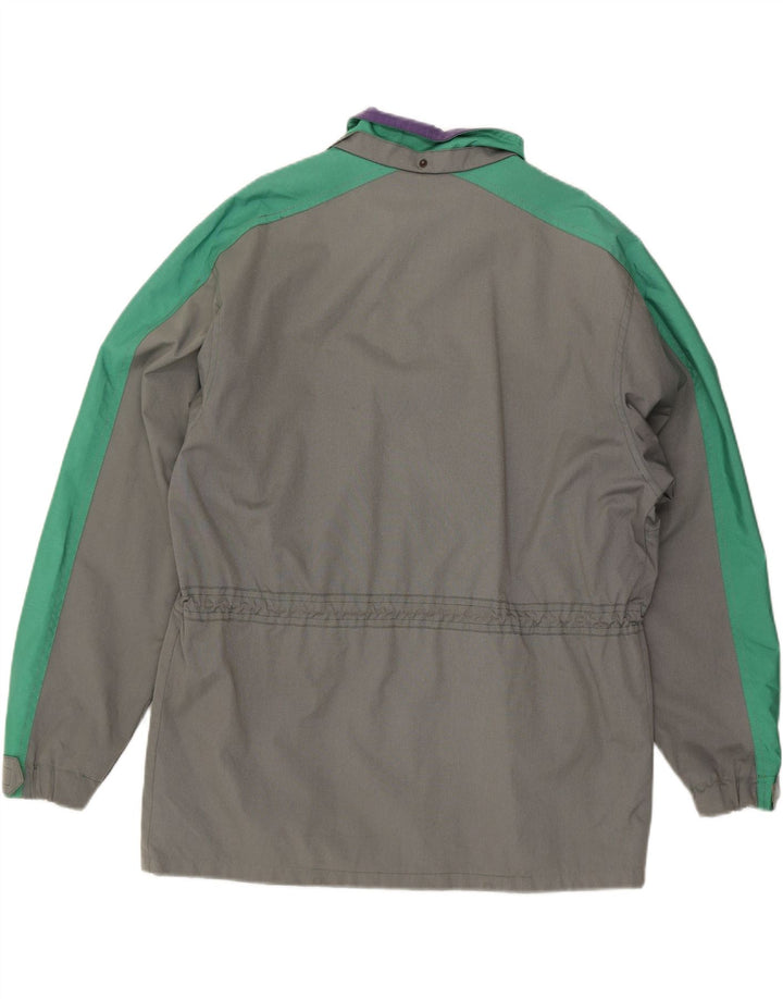 MC KEE'S Mens Utility Jacket UK 44 2XL Grey Colourblock Polyester Vintage MC Kee's and Second-Hand MC Kee's from Messina Hembry 