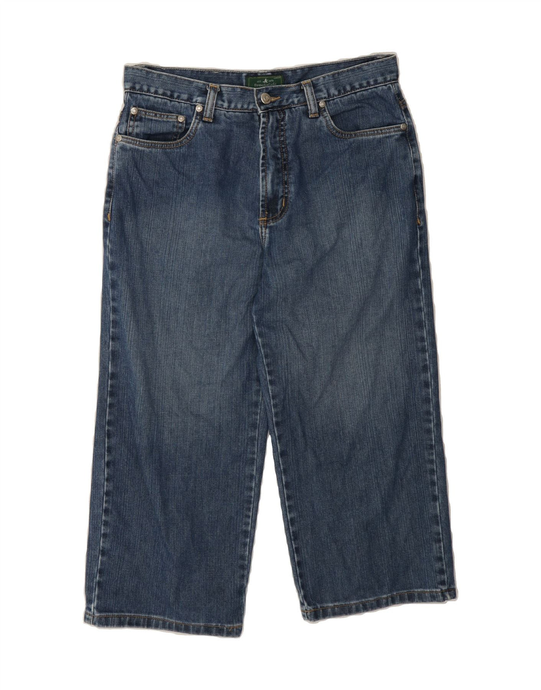 BROOKSFIELD Womens Capri Jeans EU 40 Medium W30 L20 Blue Vintage Brooksfield and Second-Hand Brooksfield from Messina Hembry 