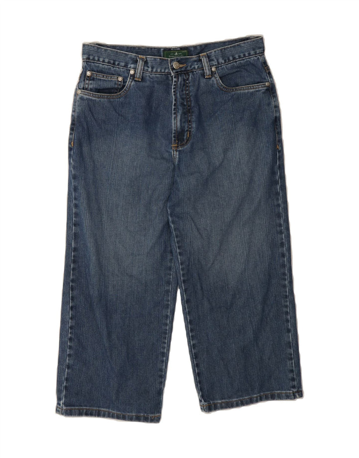 BROOKSFIELD Womens Capri Jeans EU 40 Medium W30 L20 Blue Vintage Brooksfield and Second-Hand Brooksfield from Messina Hembry 
