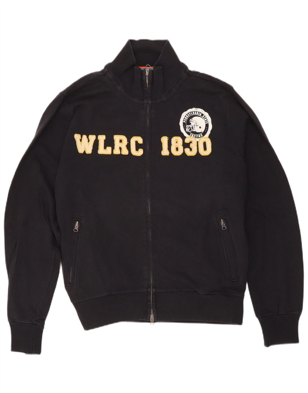 Мужской спортивный костюм Woolrich с графическим рисунком, верхняя куртка, средний черный хлопок, хлопок