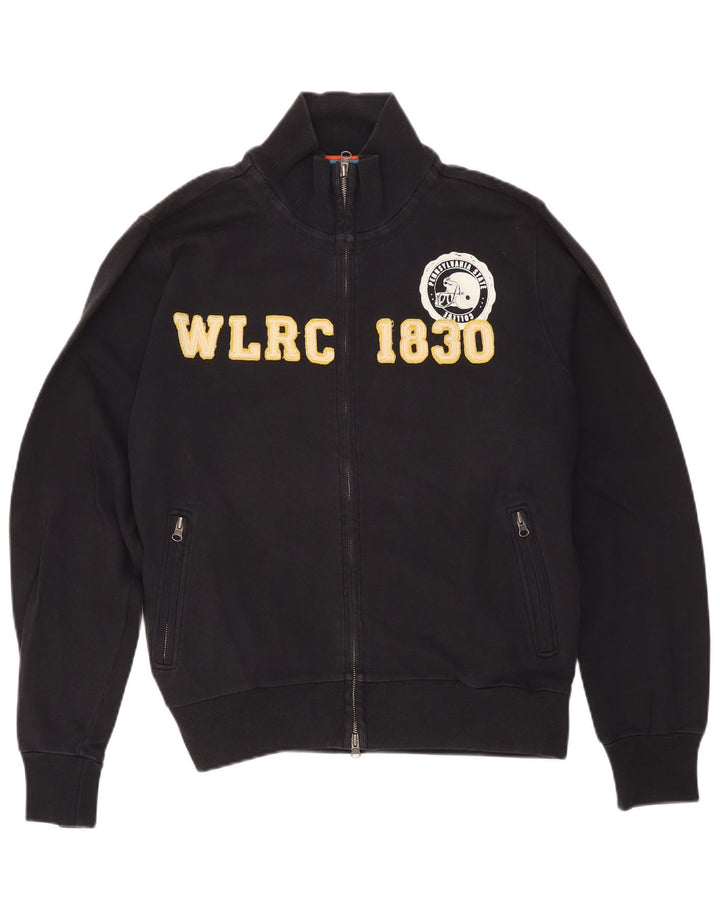 Мужской спортивный костюм Woolrich с графическим рисунком, верхняя куртка, средний черный хлопок, хлопок