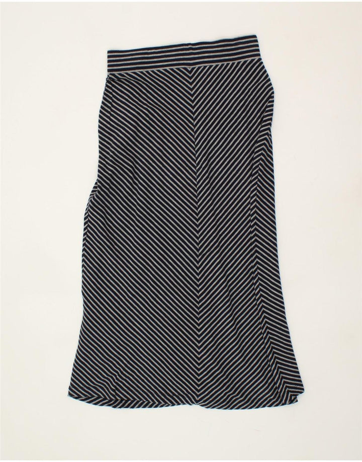 EDDIE BAUER Womens Maxi Skirt XS W25 Grey Striped Vintage Eddie Bauer and Second-Hand Eddie Bauer from Messina Hembry 