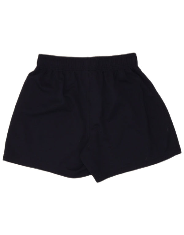 Pantaloncini sportivi Reebok da uomo piccoli in poliestere blu navy