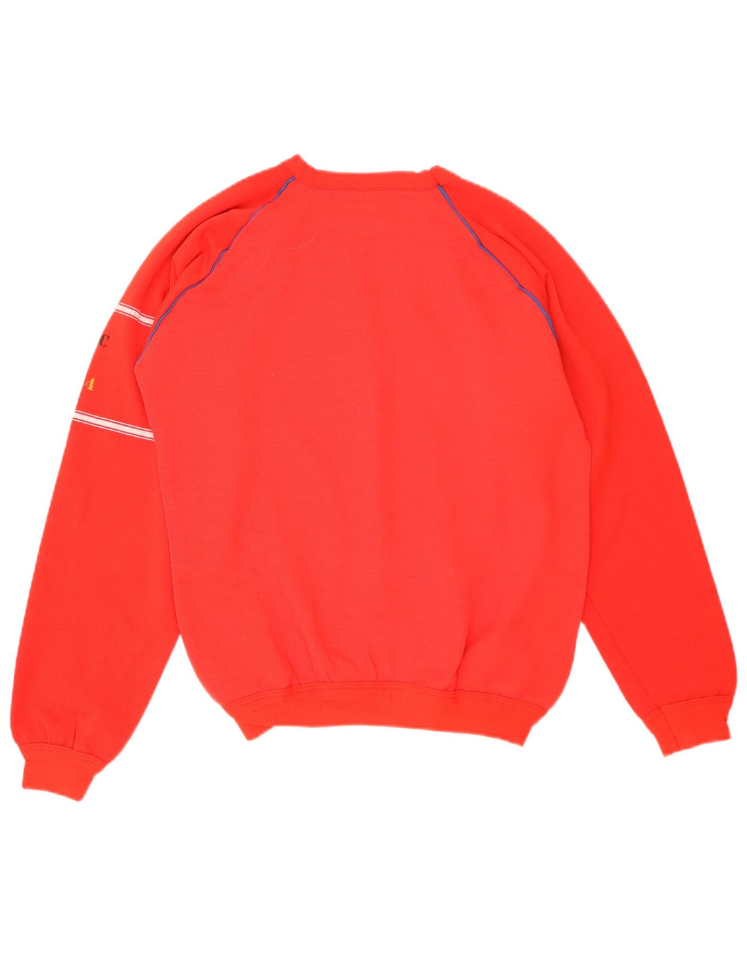 Samar Mens Graphic Sweatshirt Jumper Large Red Acrylic
