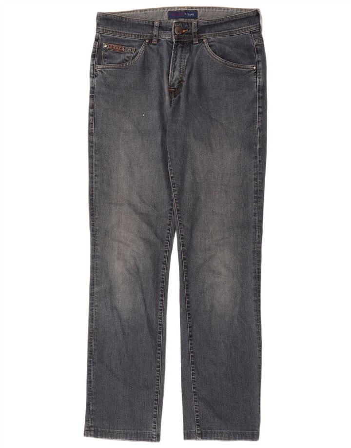 Trussardi Womens Straight Jeans W30 L31 Blue