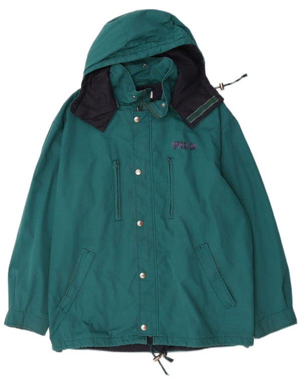 Męska kurtka parka z kapturem Fila IT 52 2XL zielona
