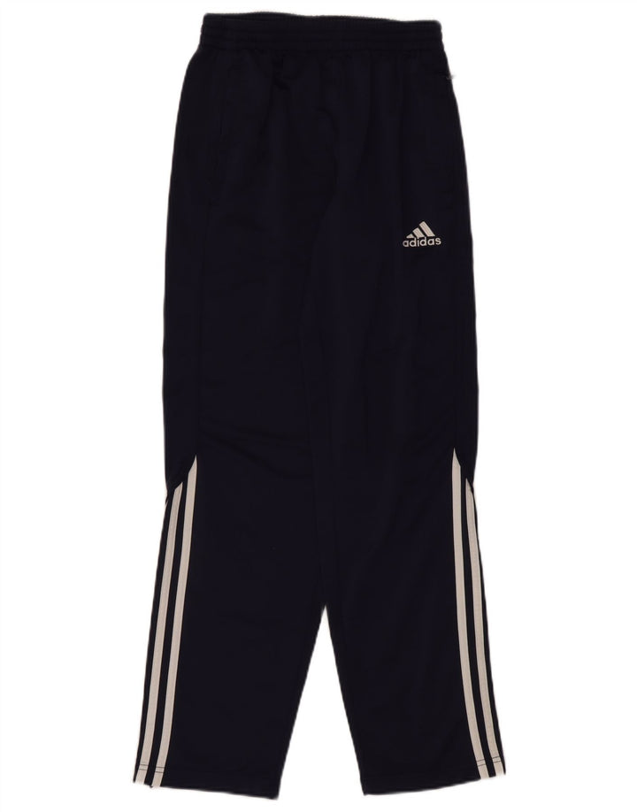 Adidas Boys Tracksuit Trousers 13-14 Years  Navy Blue Polyester