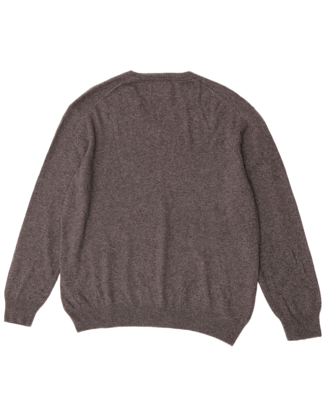 Marks & Spencer Pull Bleu Harbor Col V Homme XL Gris Laine