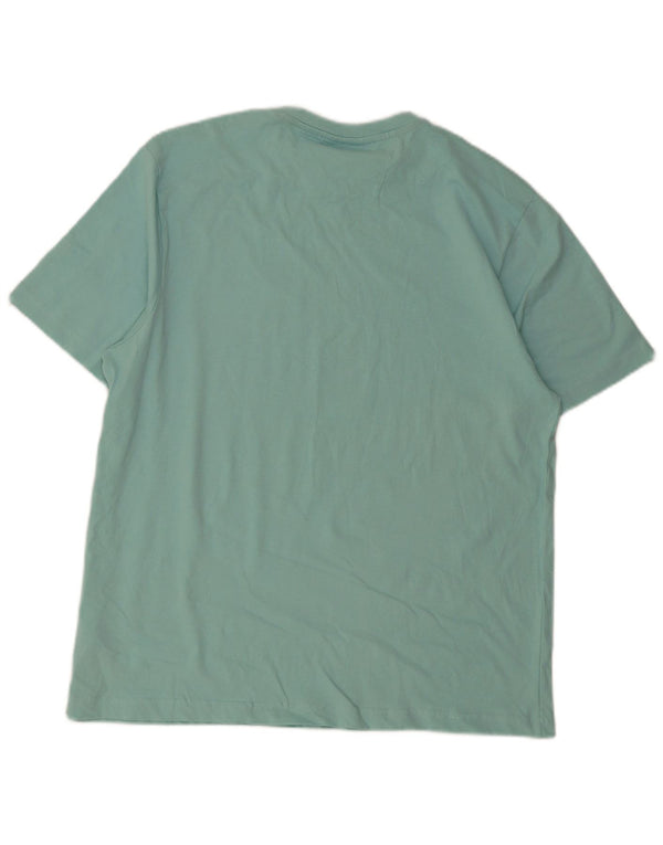 Nautica Womens Graphic T-Shirt Top UK 16 Large Grüne Baumwolle